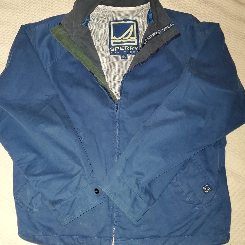 Sperry Top-Siders Mens Windbreaker Saling Jacket